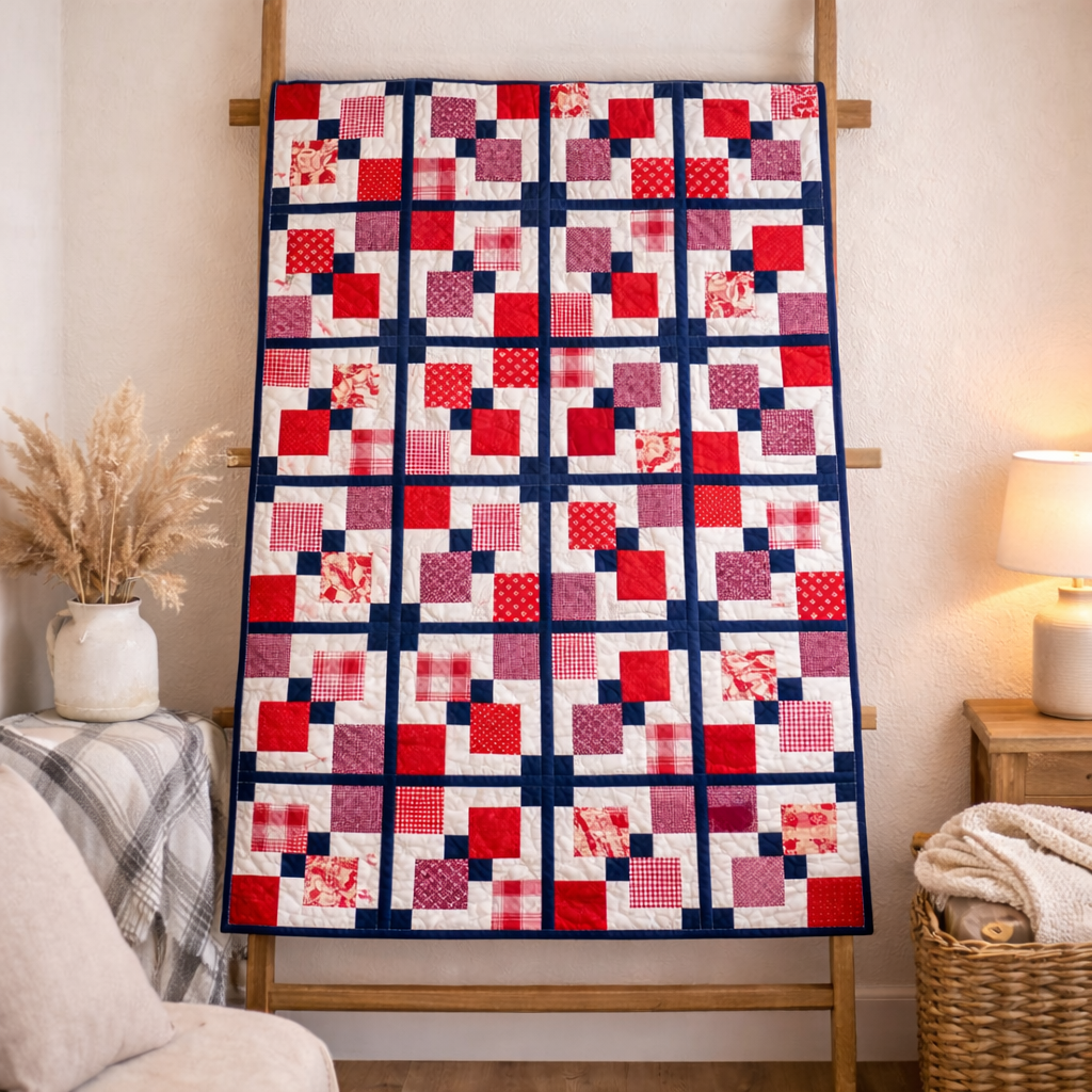 Square Family Quilt Pattern