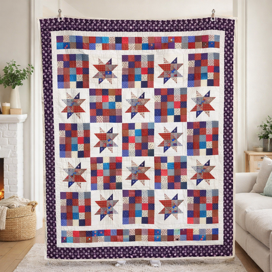 Star Spangled Stitches Quilt Pattern