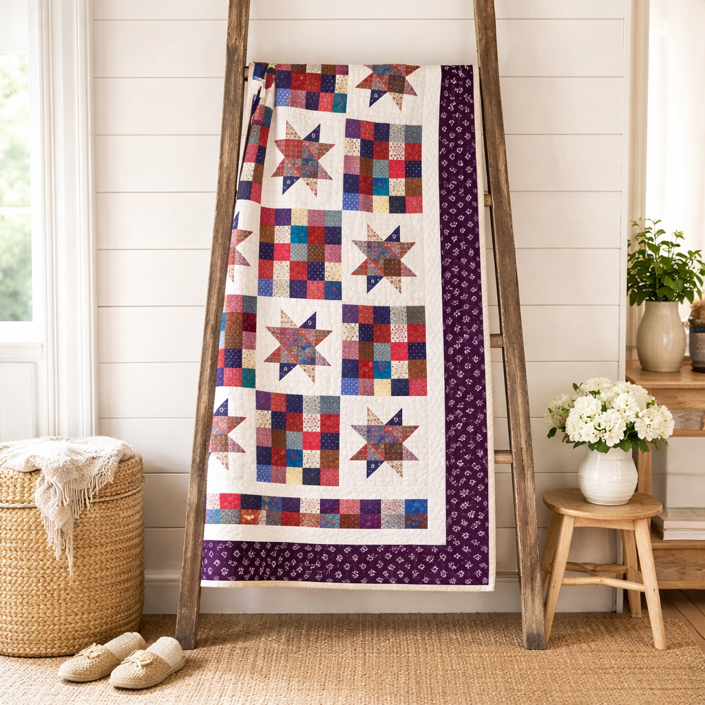 Star Spangled Stitches Quilt Pattern