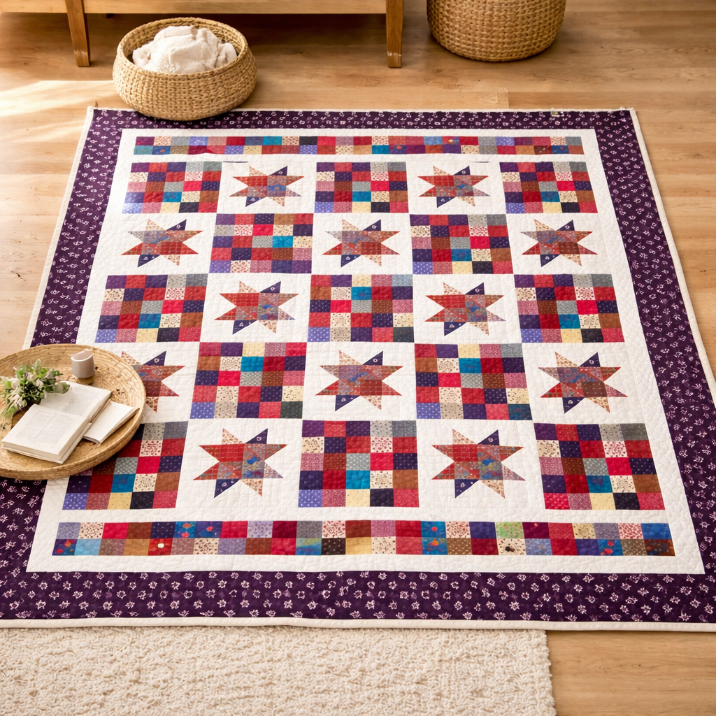 Star Spangled Stitches Quilt Pattern