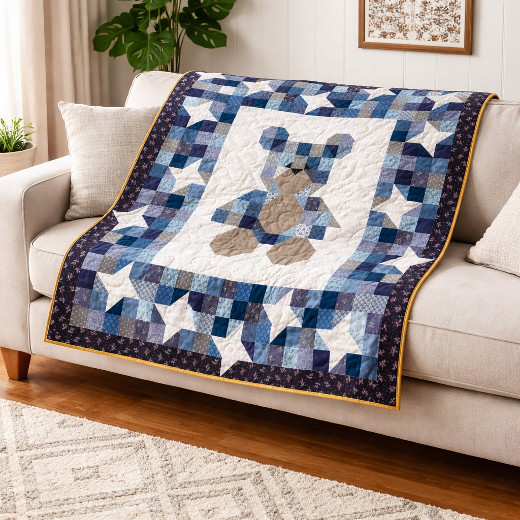 Starlight Teddy Quilt Pattern