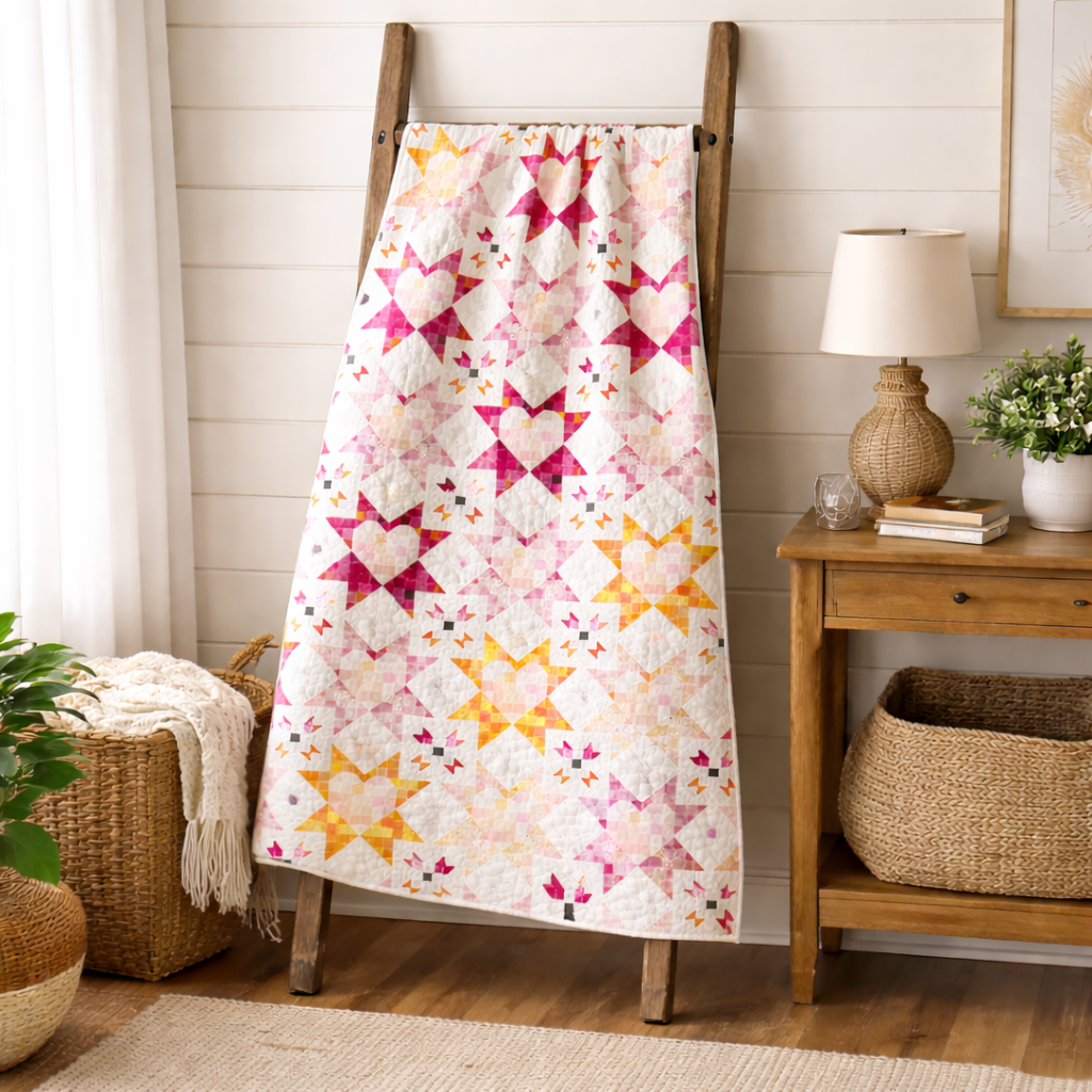 Starlit Love Quilt Pattern