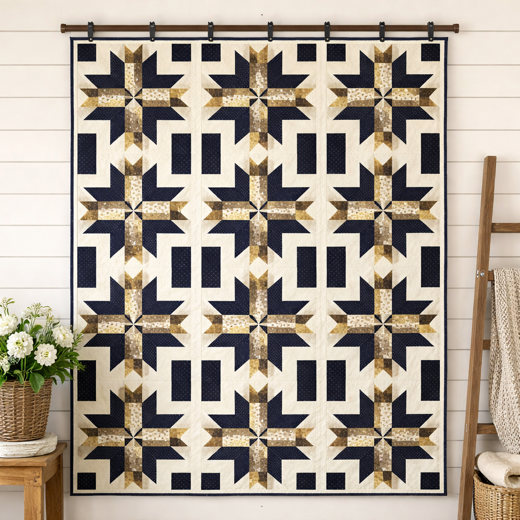 Stellar Blooms Quilt Pattern