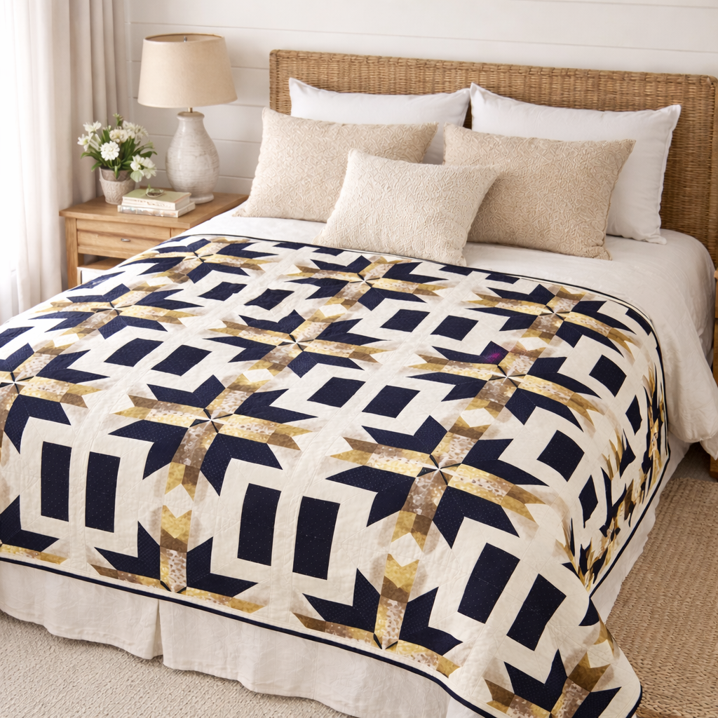 Stellar Blooms Quilt Pattern