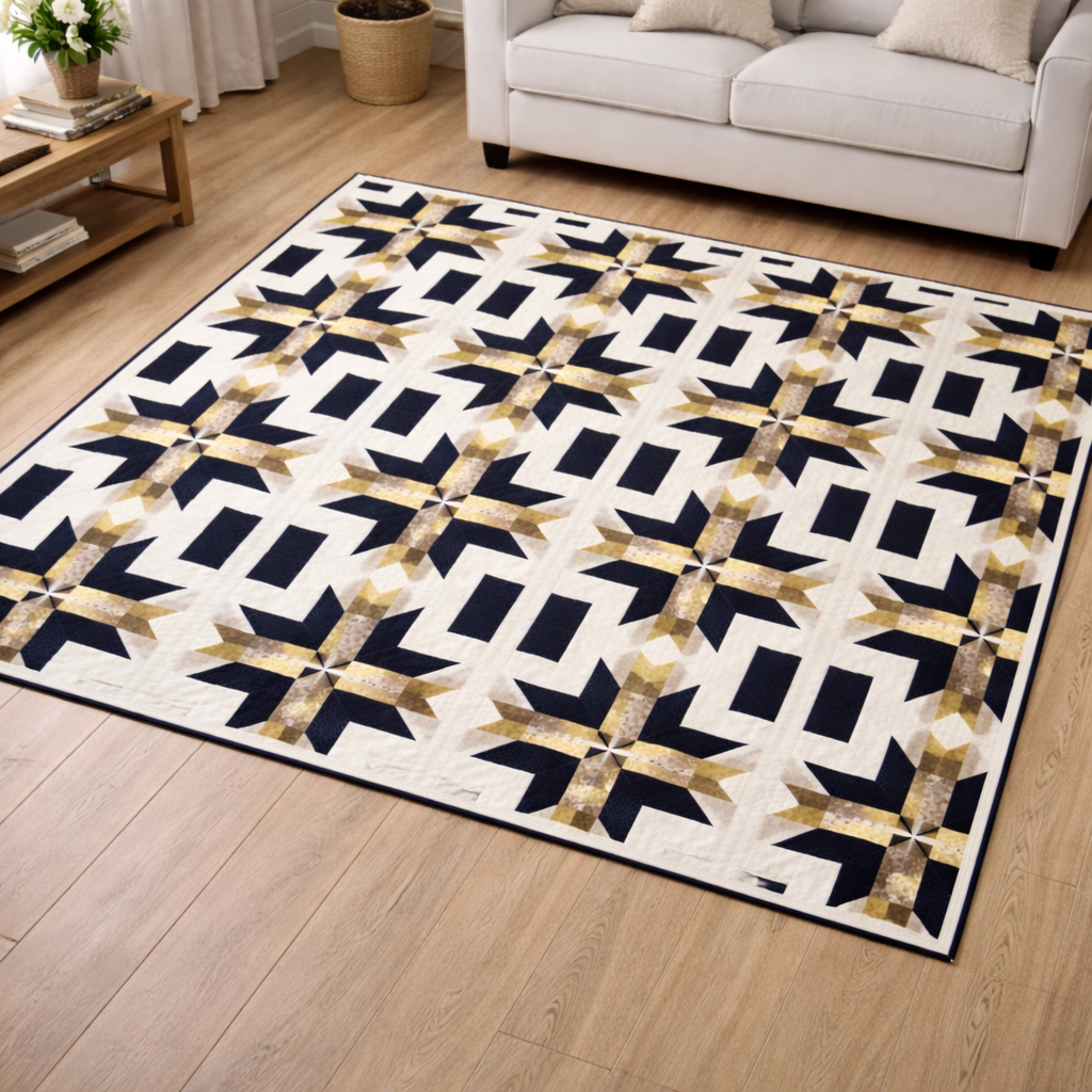 Stellar Blooms Quilt Pattern