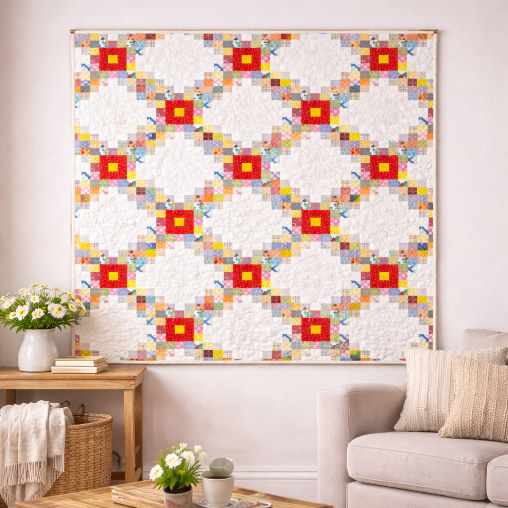 Sunburst Chains Quilt Pattern