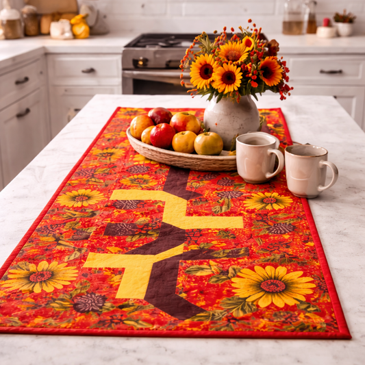 Sunset Intertwine Quilt Pattern
