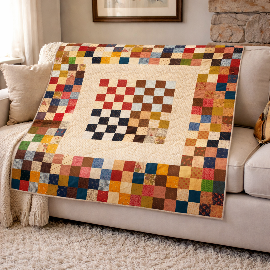 Sunshine Squares Quilt Pattern