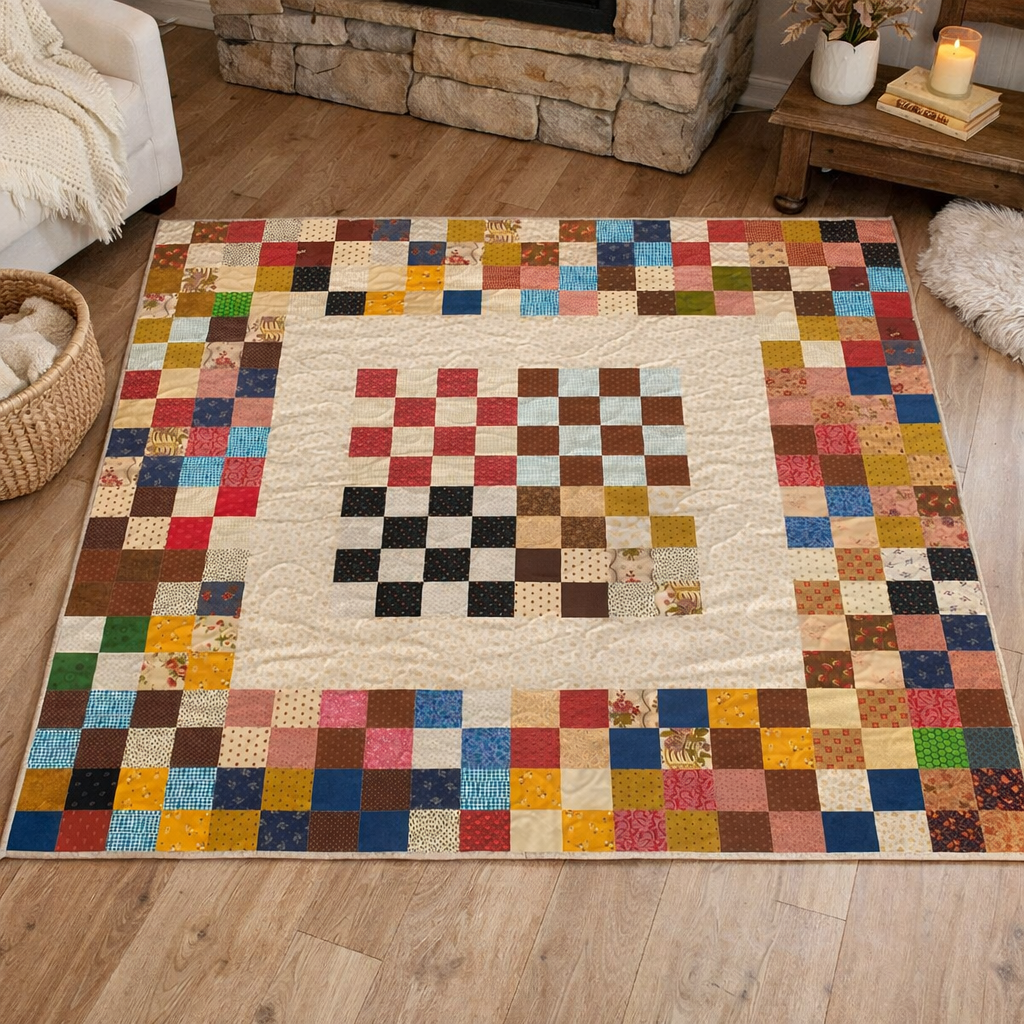 Sunshine Squares Quilt Pattern