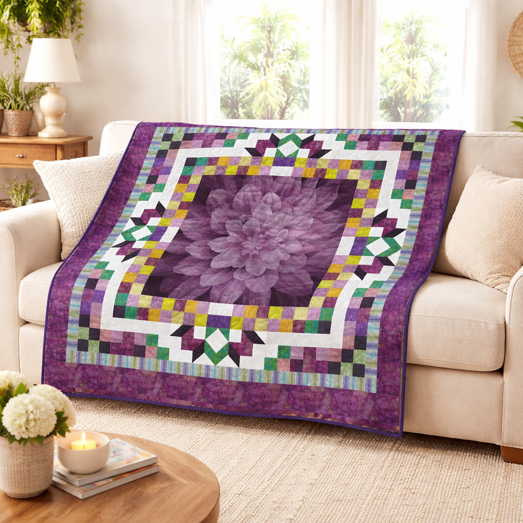 Twilight Blossom Quilt Pattern