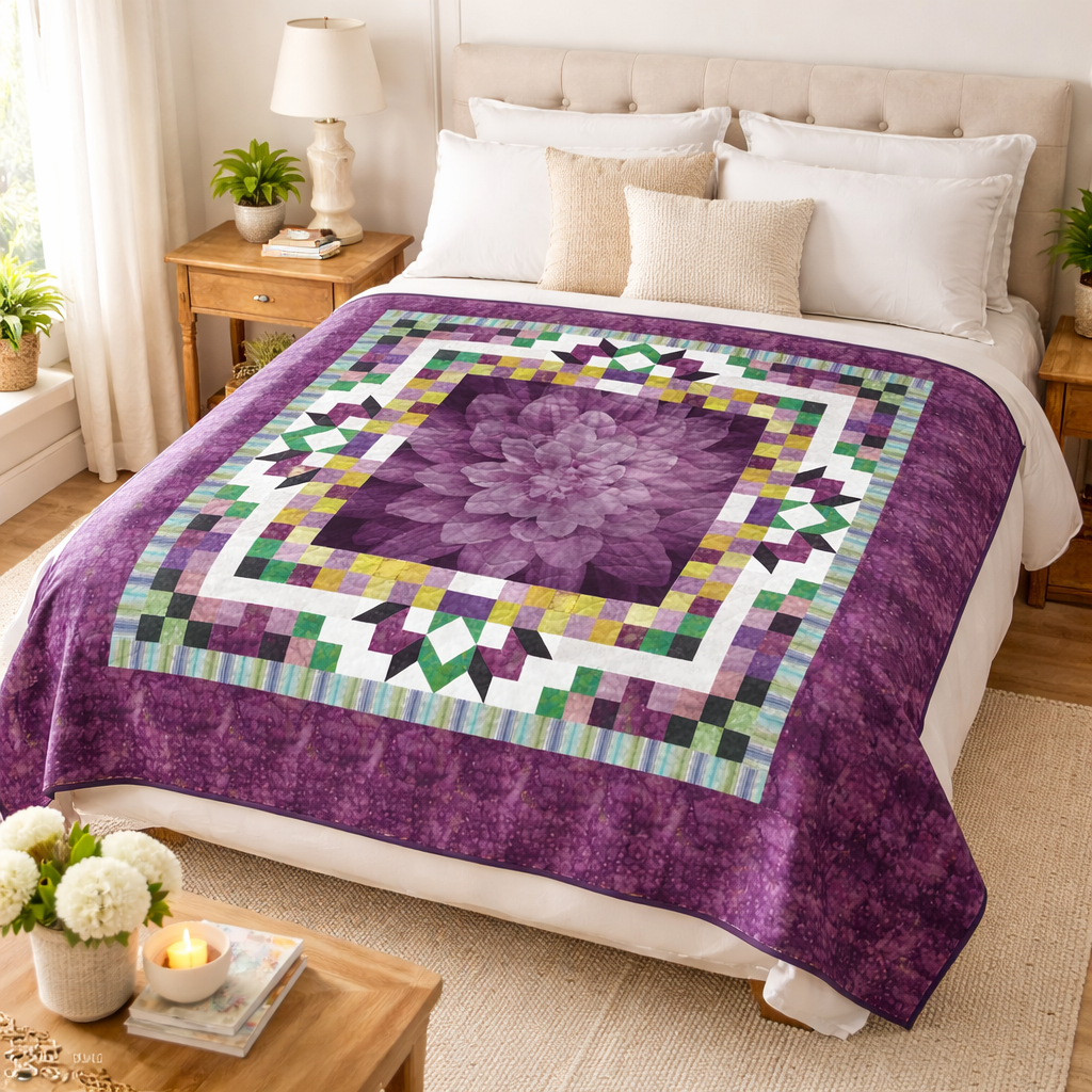 Twilight Blossom Quilt Pattern