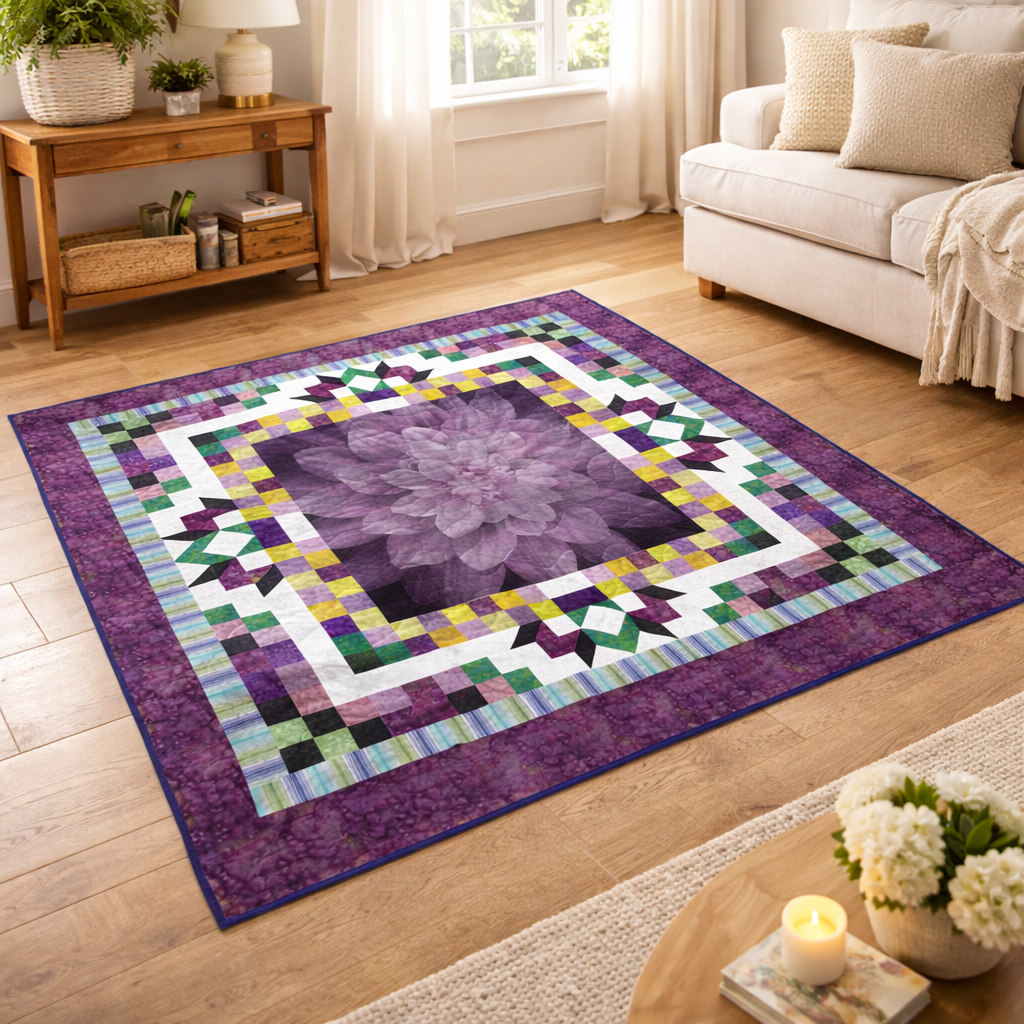 Twilight Blossom Quilt Pattern