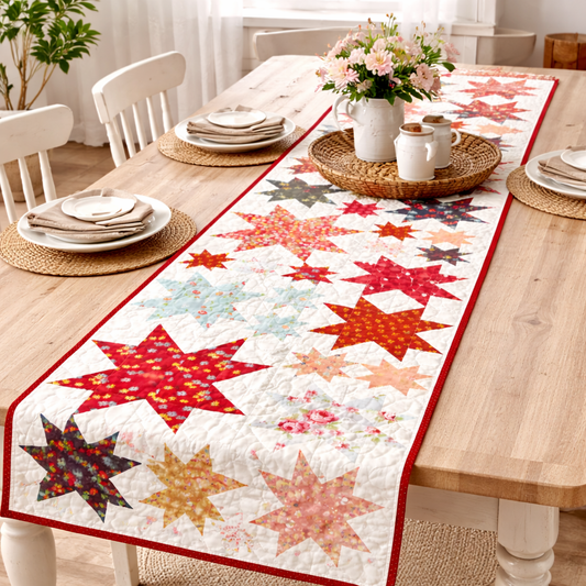 Twilight Garden Stars Quilt Pattern