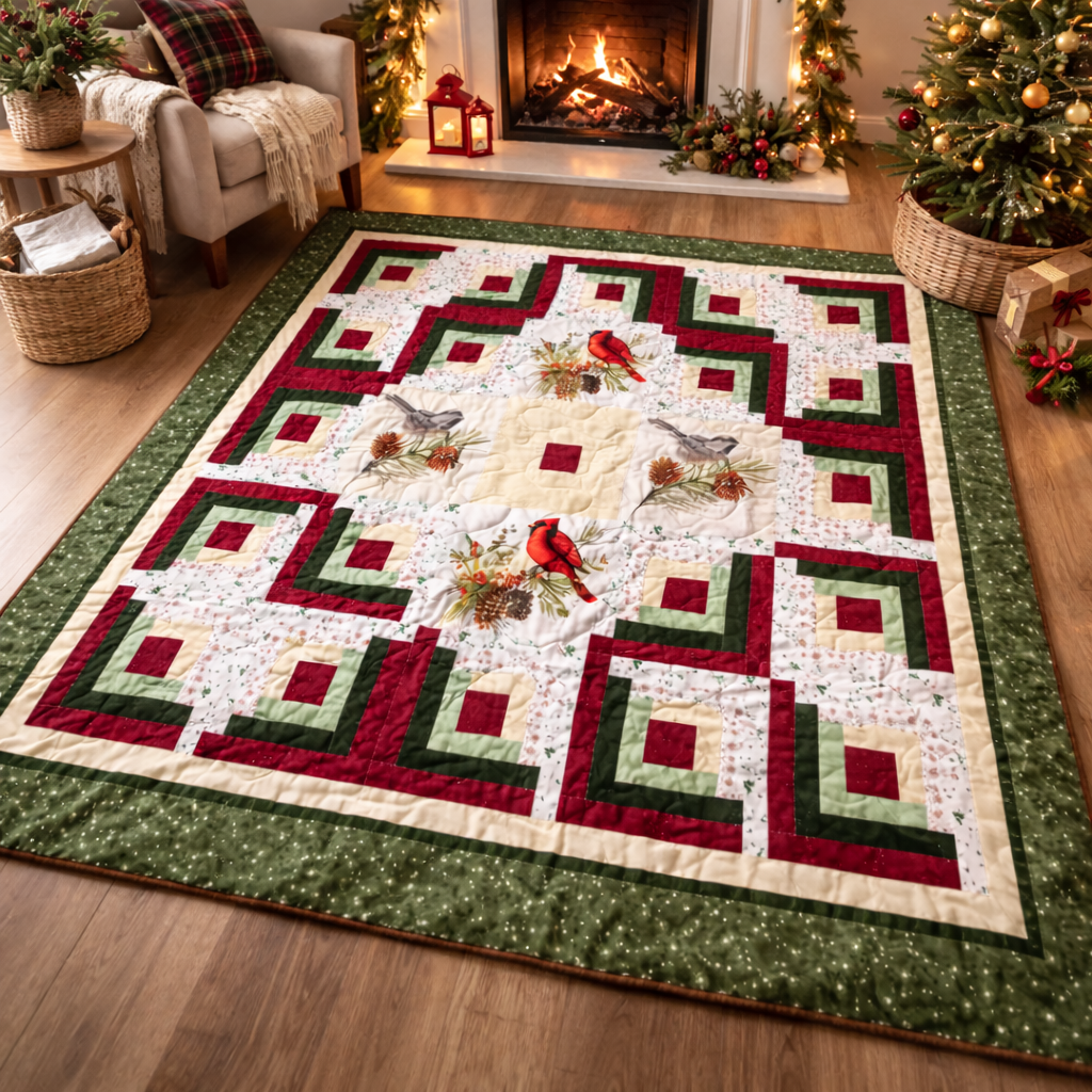 Yuletide Nest Quilt Pattern
