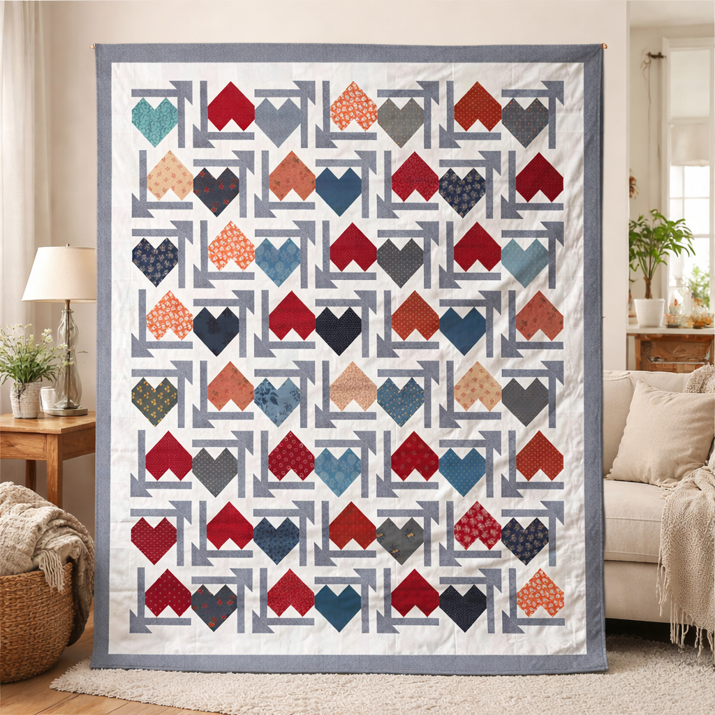 Zip Love Quilt Pattern