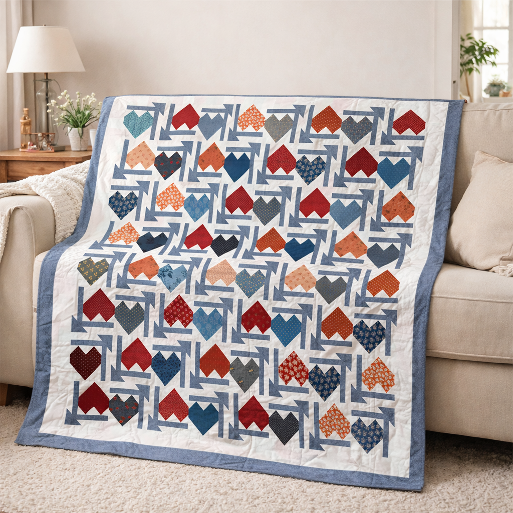 Zip Love Quilt Pattern