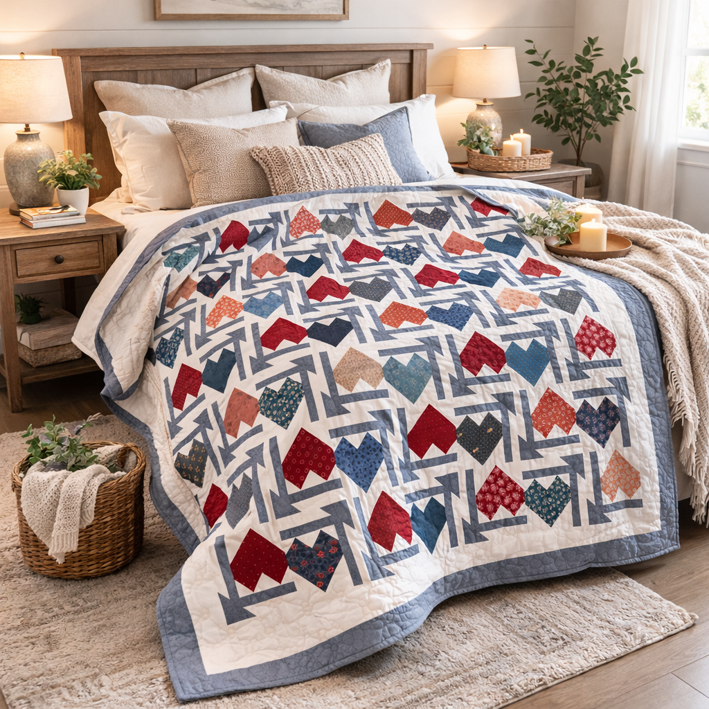 Zip Love Quilt Pattern