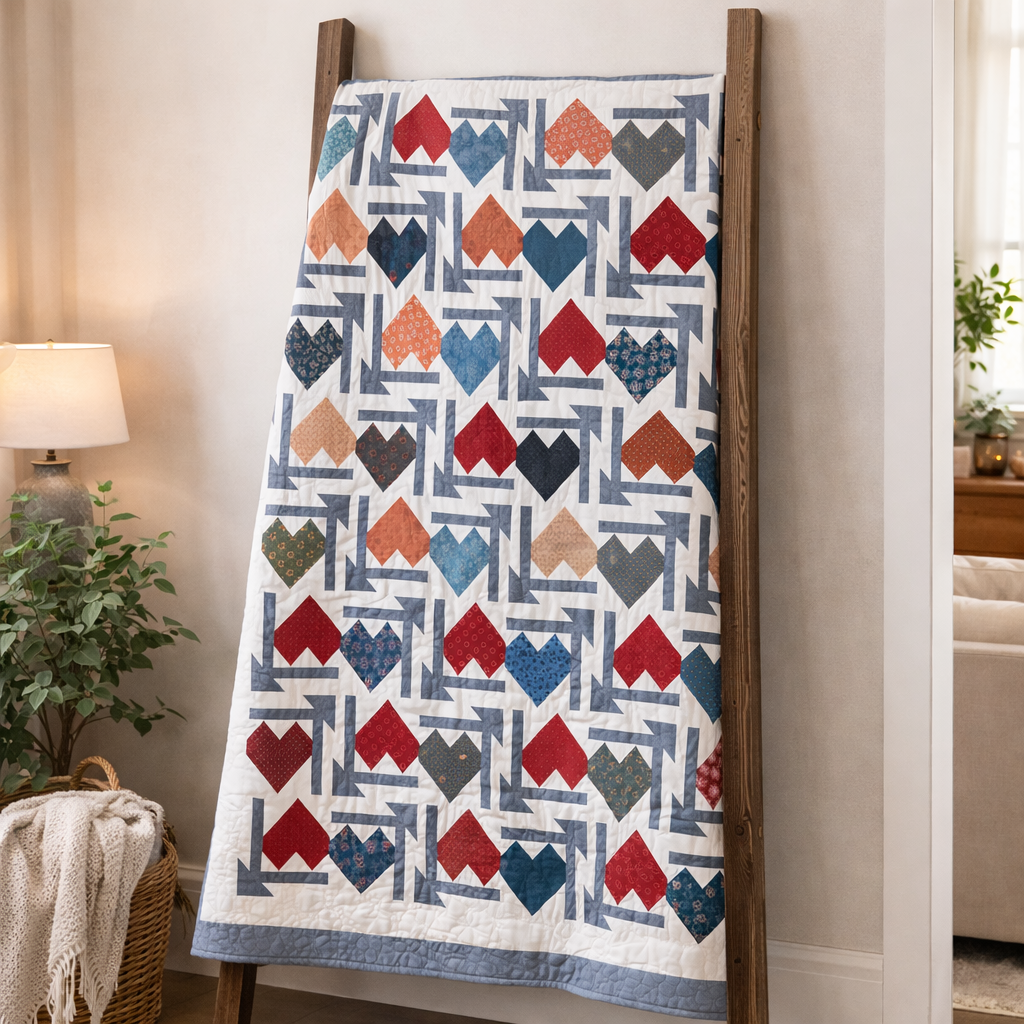 Zip Love Quilt Pattern