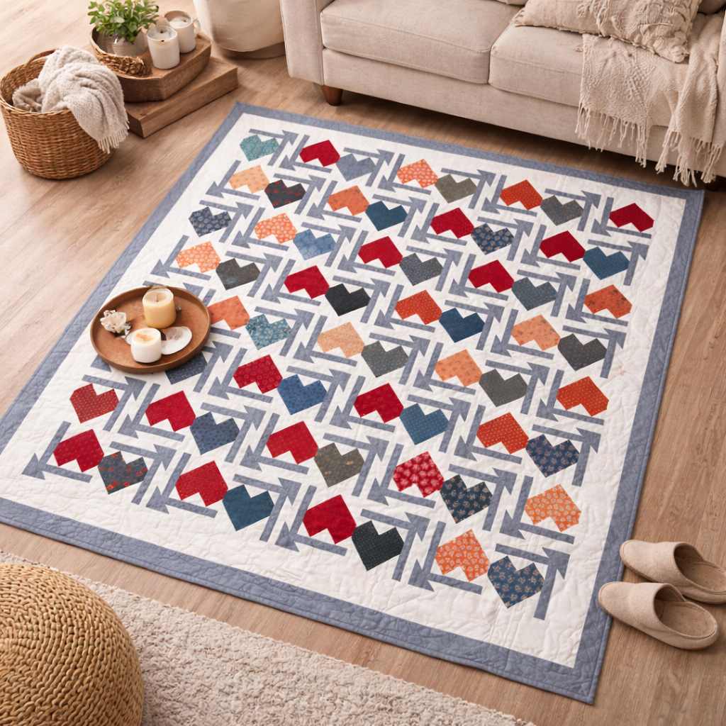 Zip Love Quilt Pattern