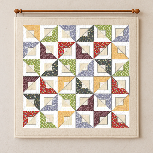 Opposites Attract Quilt Pattern