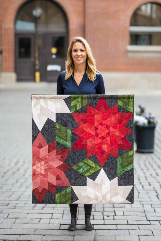 Crimson Christmas Quilt Pattern