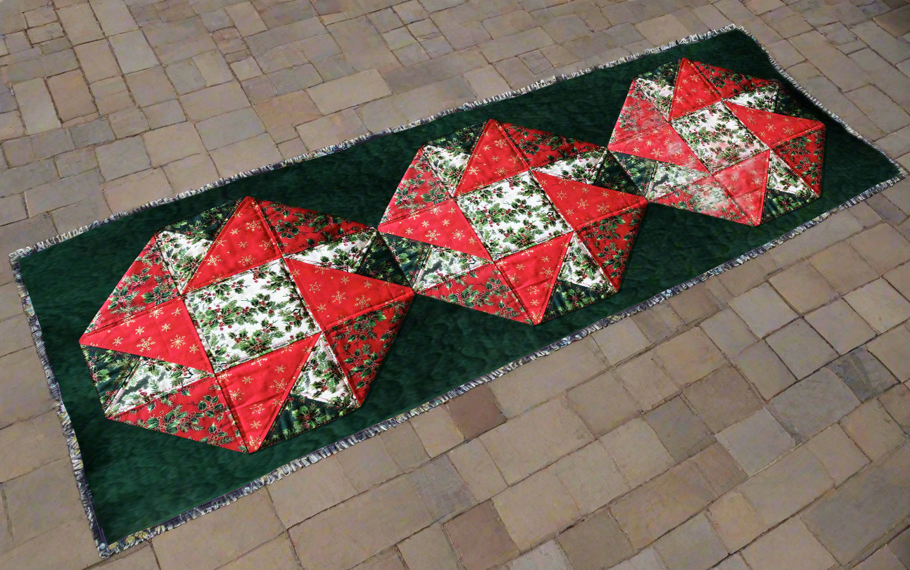 Holly Berry Twist Quilt Pattern