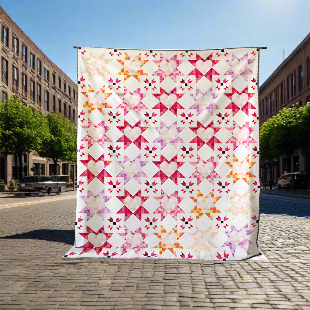 Starlit Love Quilt Pattern
